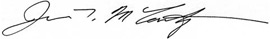 Chair's Signature